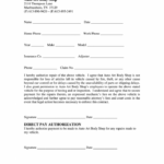 Editable Authorization To Repair Form Fill Online Printable Repair