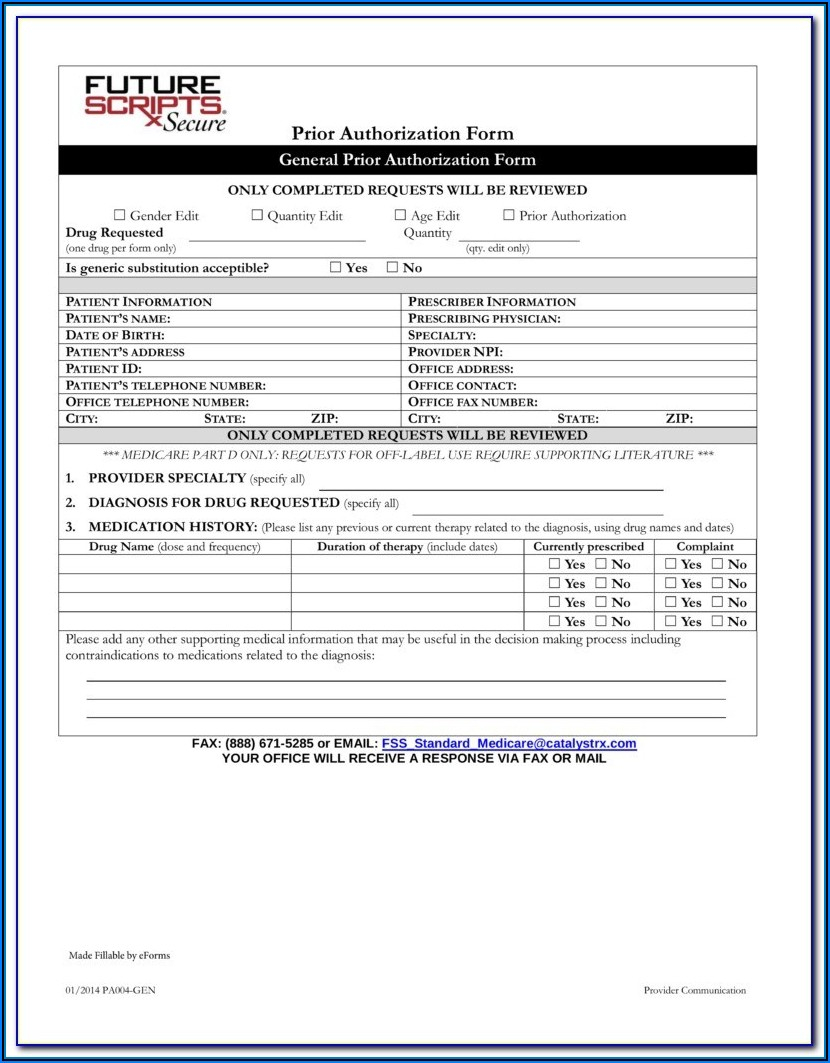 Medicare Part D Medco Prior Authorization Form Printable Medicare Part D Medco Prior Authorization Form Printable