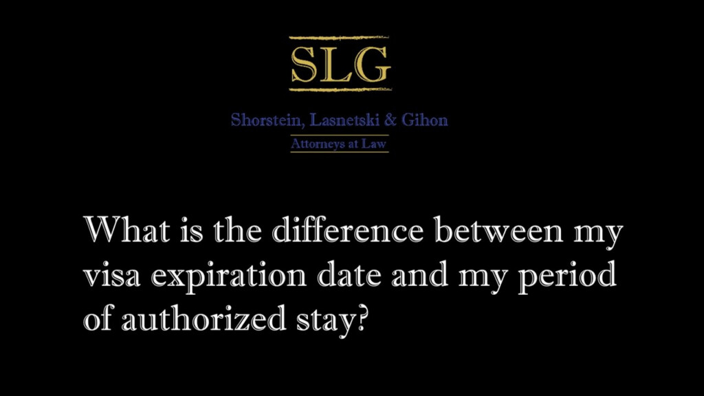 What Is The Difference Between My Visa Expiration Date And My Period Of 